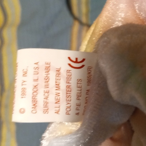 Ty Beanie Babies- Goochy The Jellyfish " Animal Plush No Swing tag - Picture 3 of 3